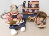 MISC. AMERICANA DECORATOR ITEMS