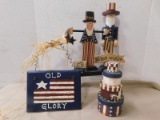 MISC. AMERICANA DECORATOR ITEMS