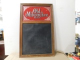 OLD MILWAUKEE BEER  CHALKBOARD