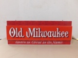 LIGHTED OLD MILWAUKEE BAR SIGN