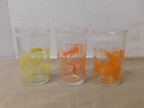 (3) WELCHES JELLY GLASSES