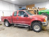 2001 Ford F-250 Super Duty XLT 4X4 Ext Cab Pickup