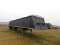 1992 HAWKEYE 43FT STEEL HOPPER BOTTOM GRAIN TRAILER