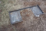 BRUTE WELD ON SKID LOADER QUICK ATTACH PLATE