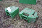 (4) JOHN DEERE SUITCASE WEIGHTS FOR COMPACT TRACTOR