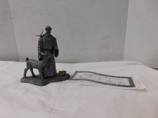 MICHAEL RICKER " ST. FRANCIS" FIGURINE