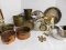 BULK LOT ASSORTED METAL DISHES