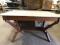 MARBLE TOP LIBRARY TABLE