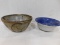 (2) HAND MADE POTTERY / STONEWARE BOWLS