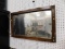 ANTIQUE HALL MIRROR / HAT RACK