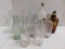 (10) ASSORTED VINTAGE BOTTLES / JARS