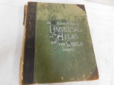 1901 RAND McNALLY UNIVERSAL ATLAS OF THE WORLD - INDEXED