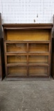 ANTIQUE GUNN SECTIONAL ANTIQUE OAK BARRISTER BOOKCASE