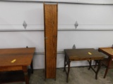 VINTAGE OAK FREE STANDING BROOM CLOSET