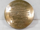 BRASS ENGINEERS SURVEY MARKER