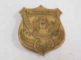 1916 REPUBLICAN NATIONAL CONVENTION ASSISTANT SGT. AT ARMS BADGE