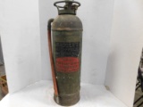 ANTIQUE BADGER'S ANTI-FREEZE COPPER COLORED FIRE EXTINGUISHER