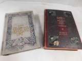 (2) ANTIQUE BOOKS