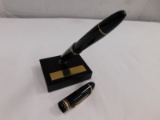 MONT BLANC MEISTERSTUCK #149 FOUNTAIN PEN ON STAND