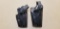 (2) SAFARILAND POLICE BELT HOLSTERS