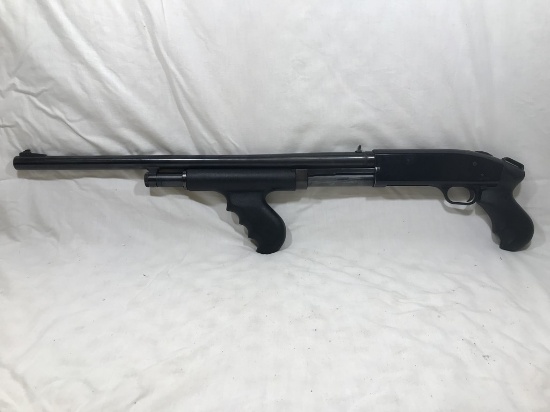 MOSSBERG  MODEL 500A 12GA PUMP SHOTGUN W/ PISTOL GRIPS