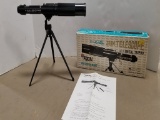 K-MART FOCAL PRECISION MADE ZOOM TELESCOPE W/ BOX & METAL TRIPOD