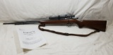 REMINGTON SPORTSMASTER MODEL 512 .22 S/L/LR CAL RIFLE W/ WEAVER MODEL 330 SCOPE