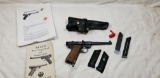 RUGER MARK I STANDARD MODEL .22LR CAL AUTO PISTOL W/ HOLSTER & ACCESSORIES