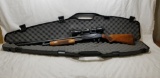 MOSSBERG 500A 12GA PUMP SHOTGUN W/ RIFLED SLUG BARREL, BSA SCOPE & HARD CASE