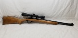 MARLIN MODEL M75C .22 CAL SEMI AUTO RIFLE W/ SIMMONS 12X40 SCOPE