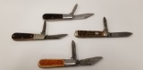 (4) ASSORTED POCKET KNIVES