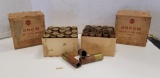 (2) BOXES VINTAGE ARRROW 8GA SHOTGUN AMMO - 38 LIVE ROUNDS