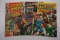 (3) CAPTAIN AMERICA AND FALCON COMIC BOOKS(1971)