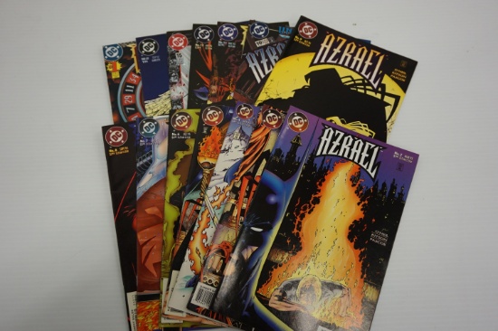 (14) AZRAEL COMIC BOOKS (1995)