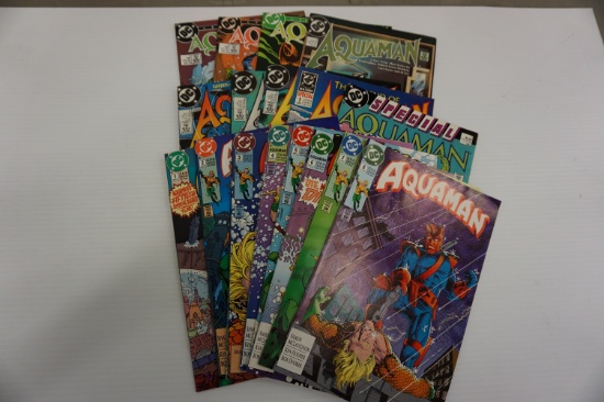 (17) AQUAMAN COMIC BOOKS (1986-1992)
