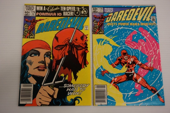 (2) DARE DEVIL COMIC BOOKS (1982)