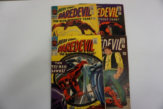 (4) DAREDEVIL COMI BOOKS (1965-66)