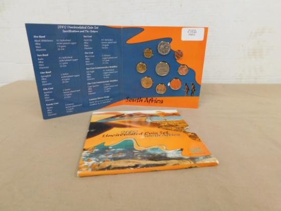 2002 UNCIRCULATED SOUTH AFRICA COIN SET