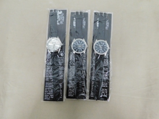 (3) EIGER WRIST WATCHES