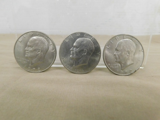 (3) EISENHOWER DOLLARS