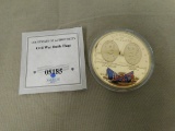 CIVIL WAR BATTLE FLAGS COMMEMORATIVE COIN 