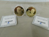 (2) AMERICAN MINT COMMEMORATIVE COINS
