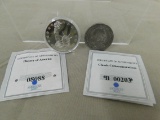 (2) AMERICAN MINT COMMEMORATIVE COINS