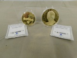 (2) AMERICAN MINT COMMEMORATIVE COINS