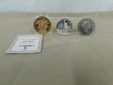 (3) COMMEMORATIVE COINS