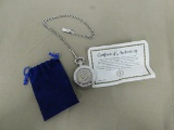 SILVERTONE 1974 KENNEDY HALF POCKET WATCH