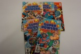 (5) DC COMIC BOOKS SUPER POWERS MINI SERIES