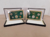 (2) 1966 COIN SETS - NO MINT MARKS