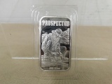 (1) 1 OZ. PROSPECTOR .999 SILVER BAR