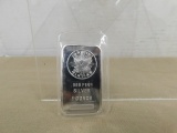 (1) 1 OZ. .999 FINE SILVER BAR - SUNSHINE MINTING